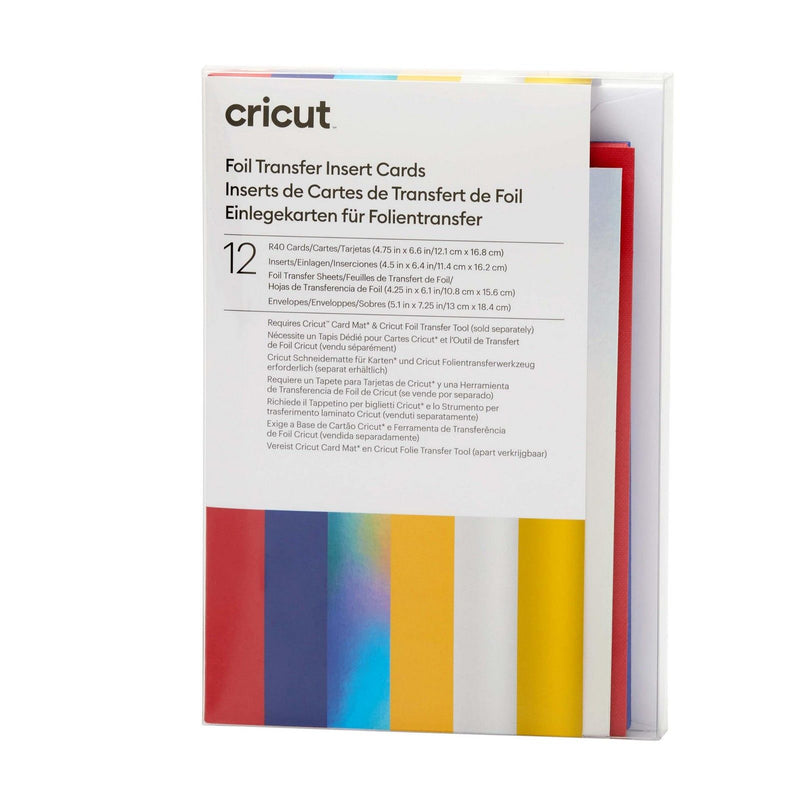 Load image into Gallery viewer, Cricut • insert cards foil celebration r40