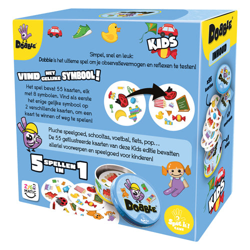 Load image into Gallery viewer, Asmodee zygomatic dobble kids kaartspel - snel spel met dieren voor kinderen