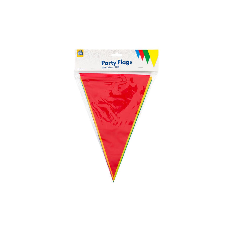 Afbeelding laden in galerijviewer, Paperdreams party vlag - multi colour 10 meter pe polyetheen
