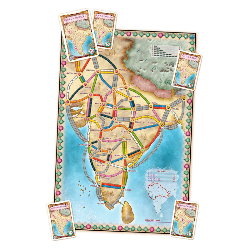 Load image into Gallery viewer, Asmodee Ticket to Ride India Bordspel
