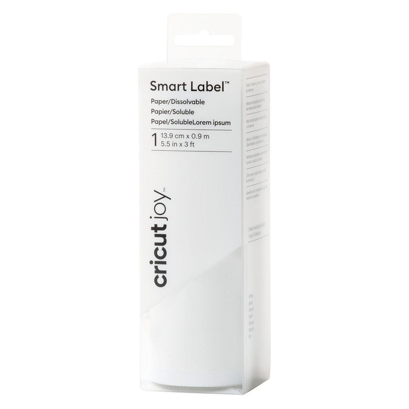 Load image into Gallery viewer, Cricut joy • smart labels disolvable 91x14cm 1 sheet white