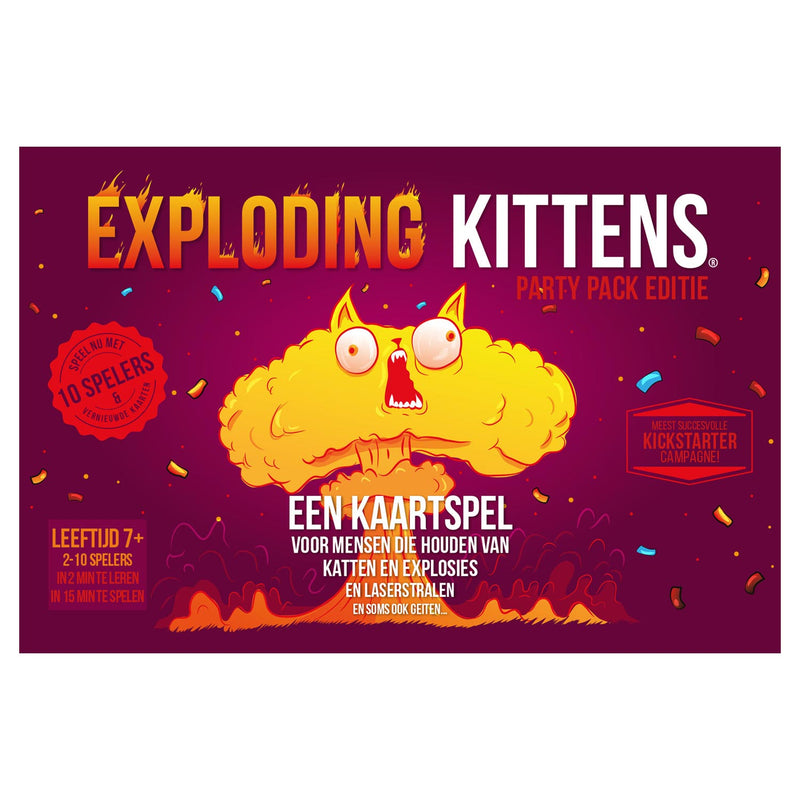Load image into Gallery viewer, Asmodee Exploding Kittens Party Pack NL