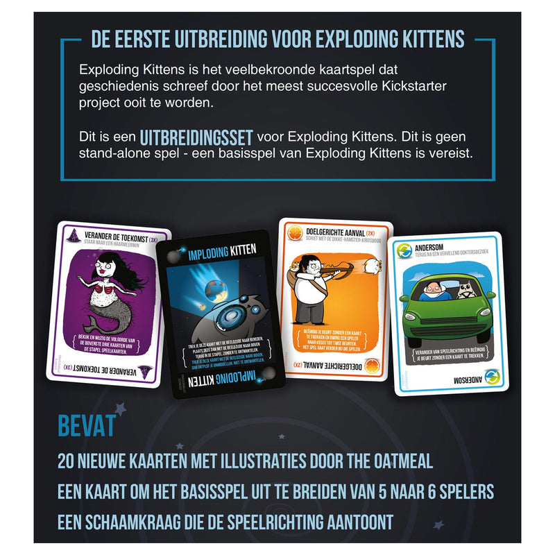 Load image into Gallery viewer, Exploding kittens imploding kittens kaartspel