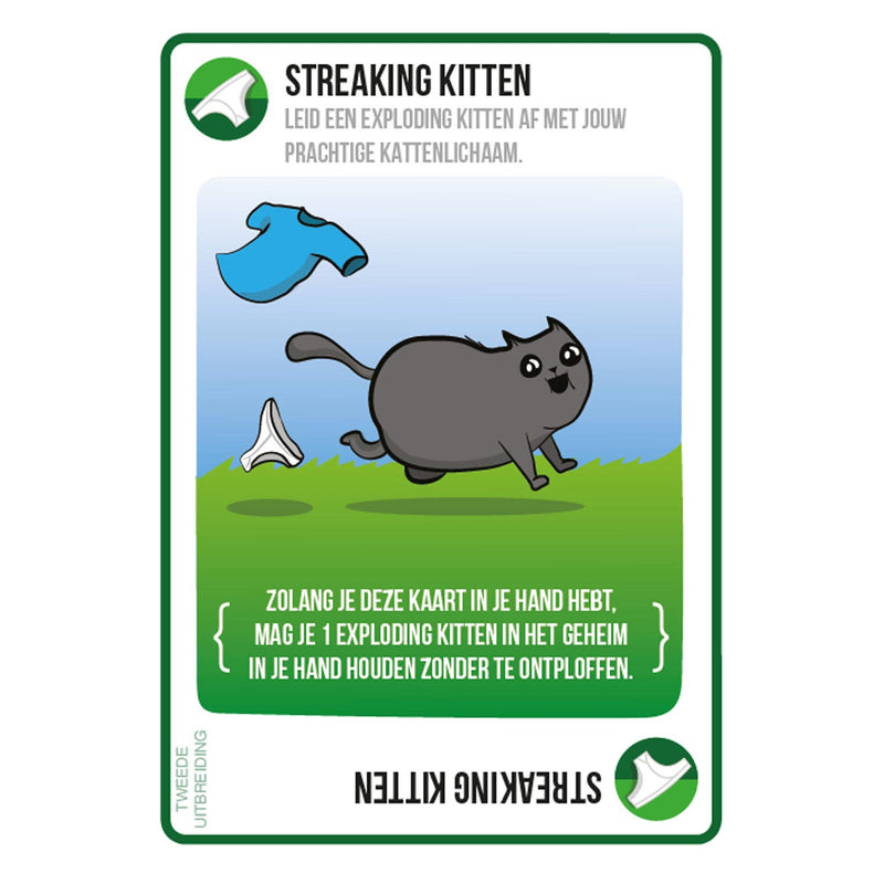 Load image into Gallery viewer, Exploding kittens streaking kittens kaartspel