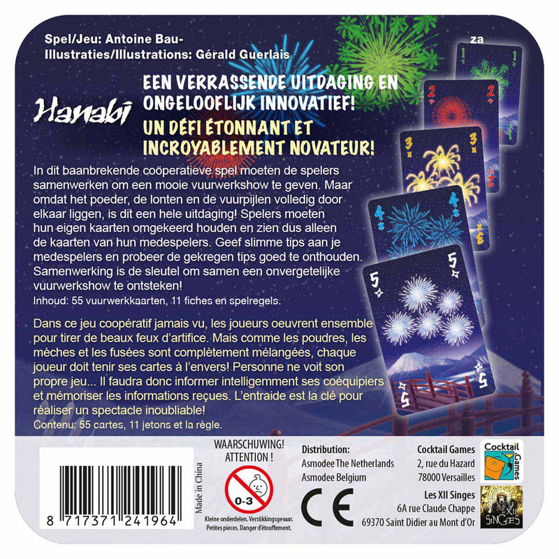 Load image into Gallery viewer, Asmodee hanabi kaarstpel refresh