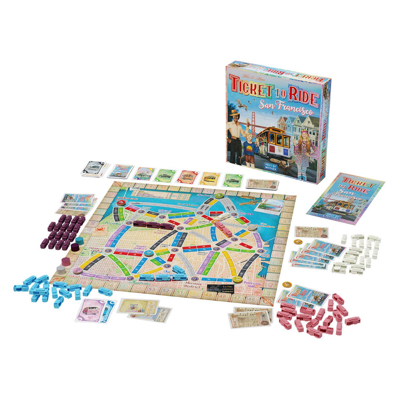 Load image into Gallery viewer, Days of wonder ticket to ride - san francisco bordspel