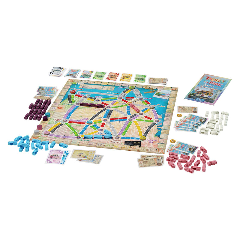 Load image into Gallery viewer, Days of wonder ticket to ride - san francisco bordspel