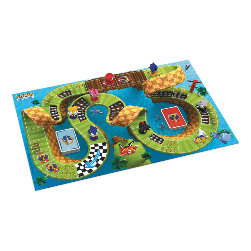 Load image into Gallery viewer, Zygomatic sonic super teams bordspel - race met sonic en vrienden - inclusief 8 miniaturen