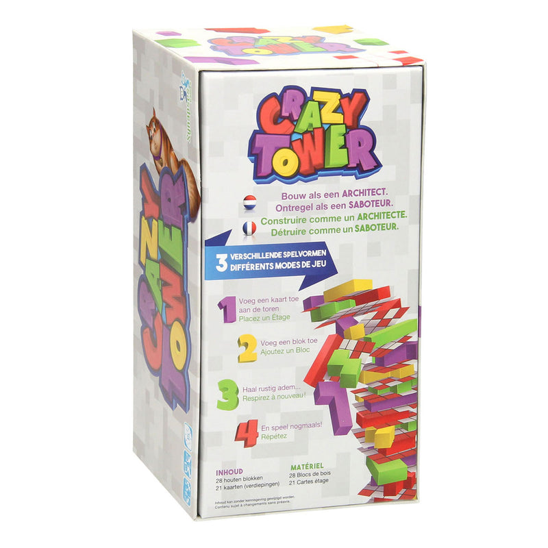 Load image into Gallery viewer, Asmodee Houten Crazy Tower Stapeltoren