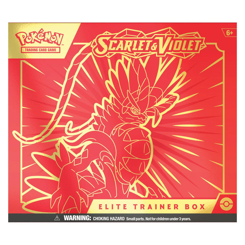 Load image into Gallery viewer, Asmodee Pokemon TCG Scarlet Violet Trainer Box Koraidon