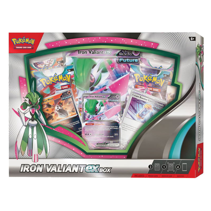 Load image into Gallery viewer, Asmodee Pokemon TCG ex Box Iron Valiant