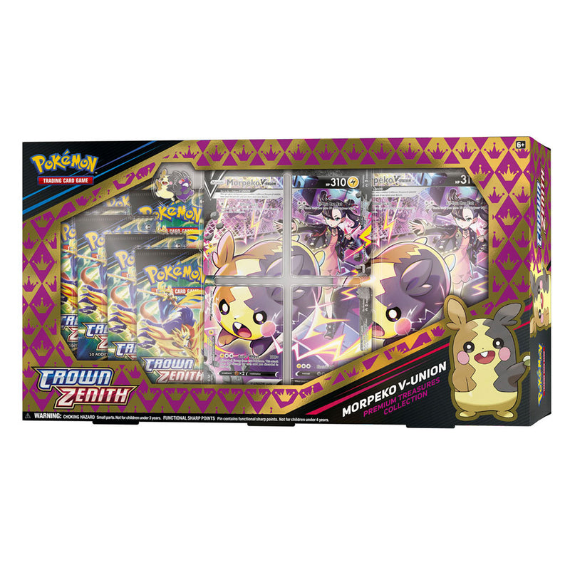 Load image into Gallery viewer, Asmodee tcg crown zenith morpeko v-union premium collection