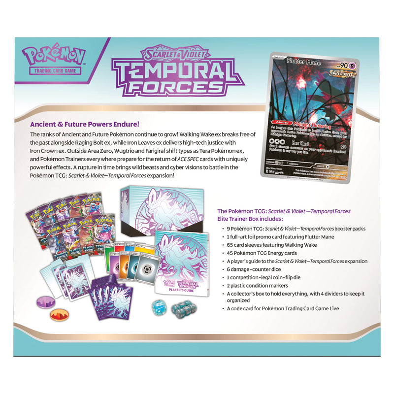 Load image into Gallery viewer, Asmodee tcs sv05 temporal forces trainer box