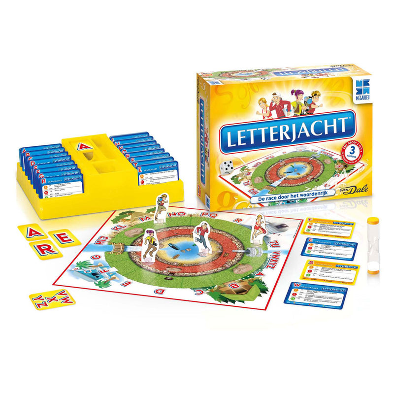 Load image into Gallery viewer, Megableu letterjacht bordspel