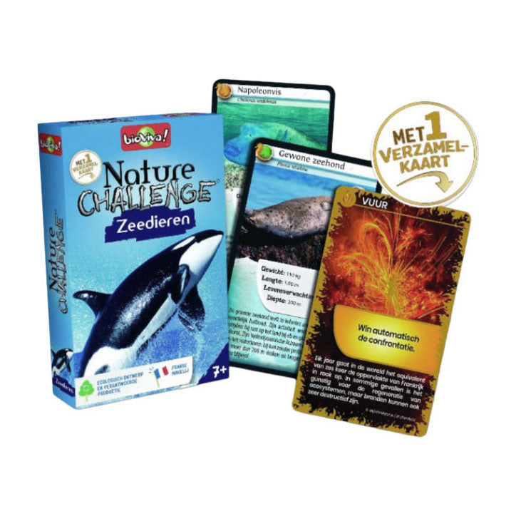 Load image into Gallery viewer, Geronimo games bioviva kwartet nature challenge - zeedieren