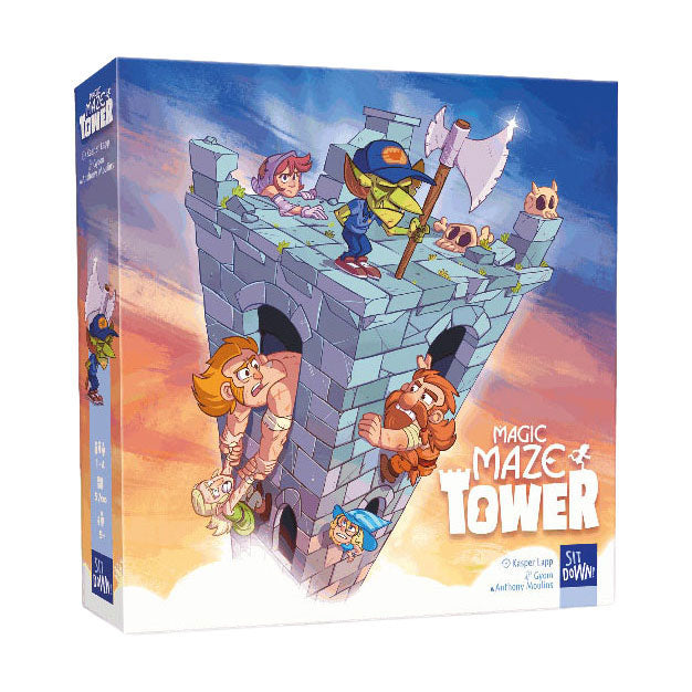 Afbeelding laden in galerijviewer, Geronimo games sit down bordspel magic maze tower