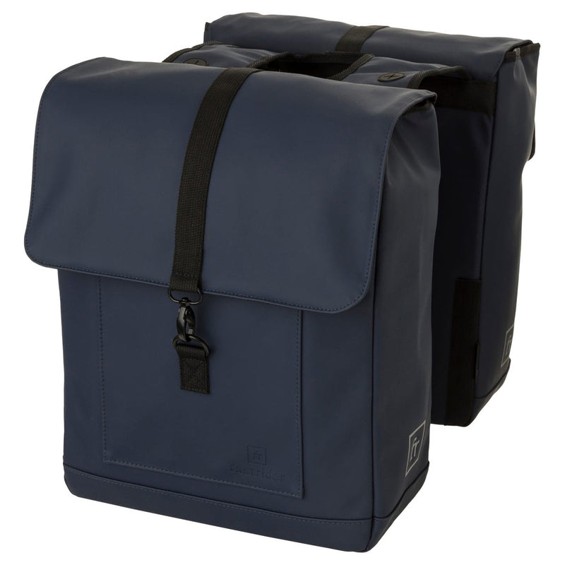 Load image into Gallery viewer, Fastrider jaxx ii dubbele fietstas – mik-compatibel – 28l – waterafstotend – incl. laptopvak – navy