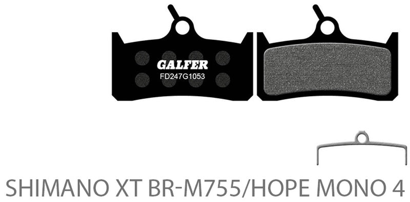 Load image into Gallery viewer, Galfer bike standard disc pads for shimano