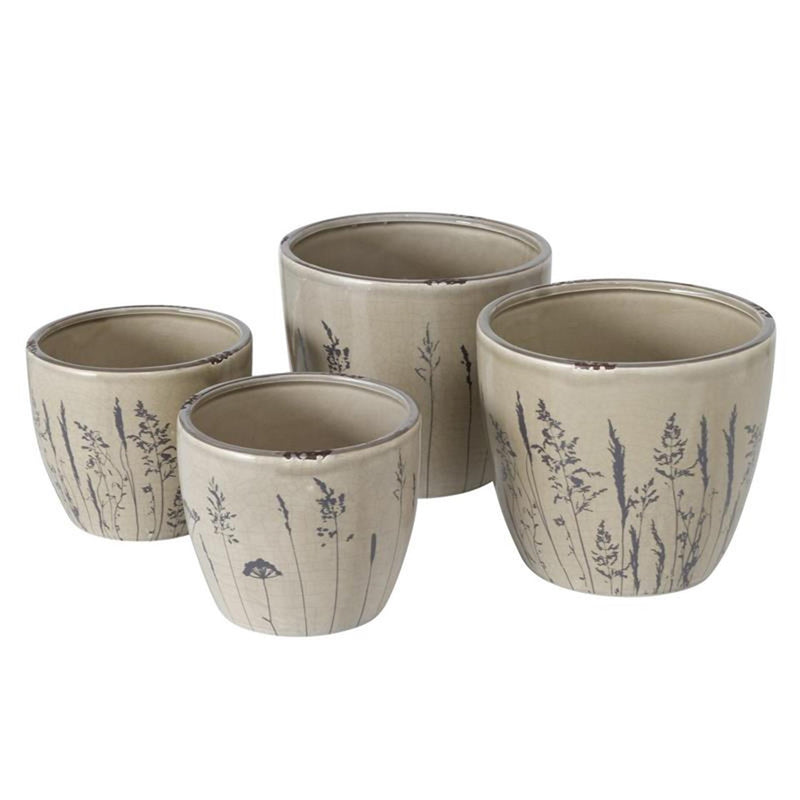 Afbeelding laden in galerijviewer, Boltze home bloempot set a 2 h11 en14cm