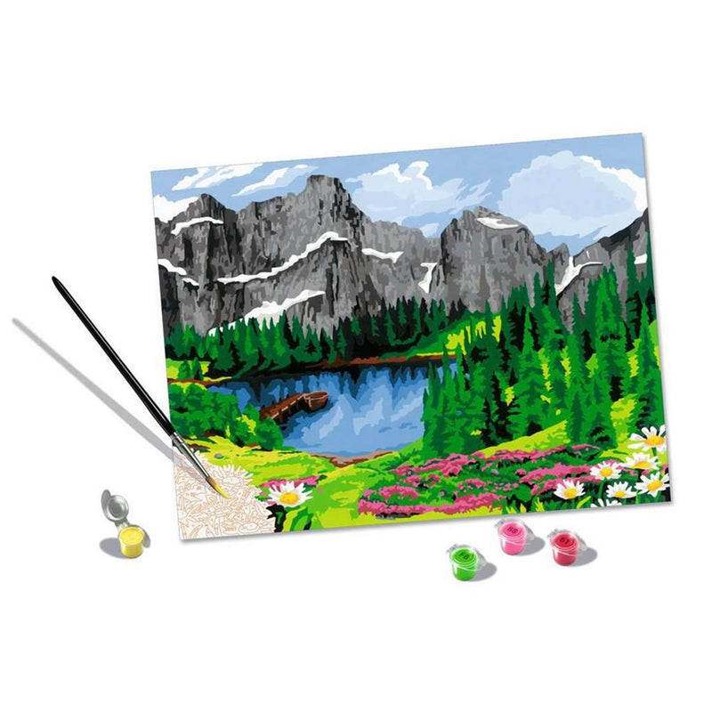 Load image into Gallery viewer, Ravensburger creart mountain view