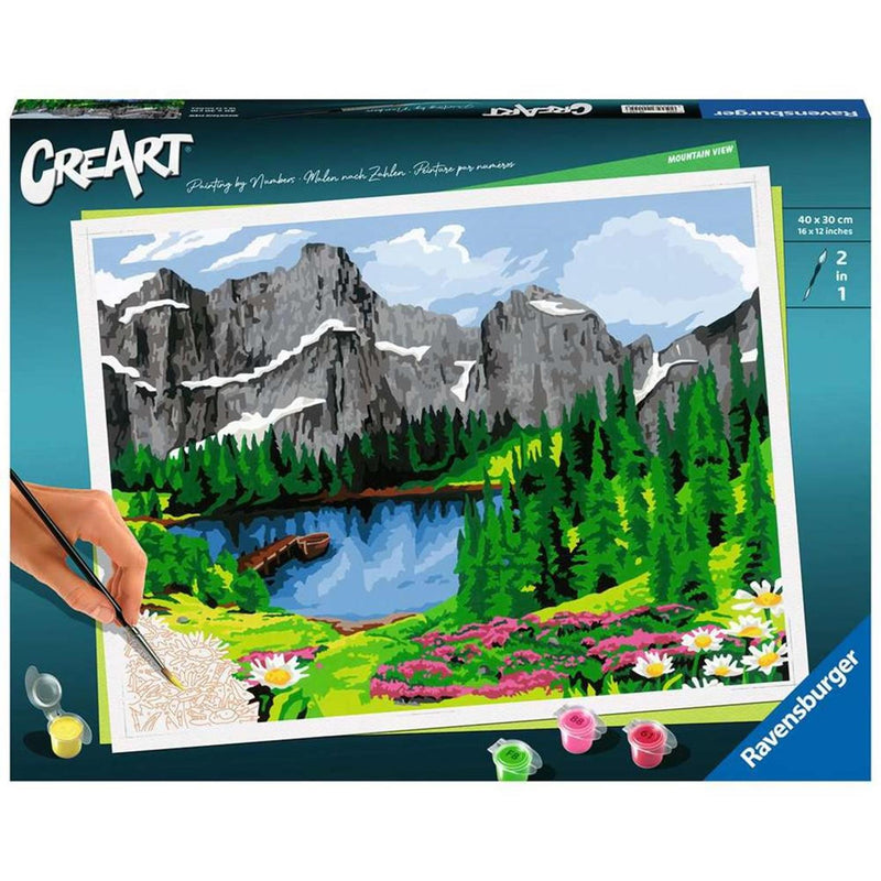 Load image into Gallery viewer, Ravensburger creart mountain view