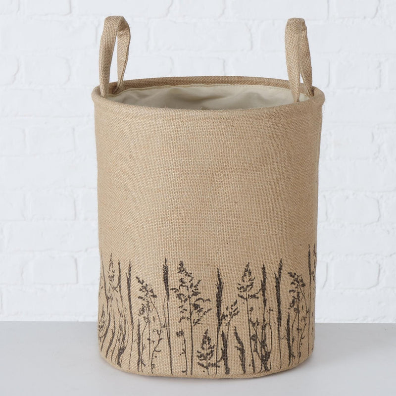 Afbeelding laden in galerijviewer, Boltze home mandenset jute 3-delig