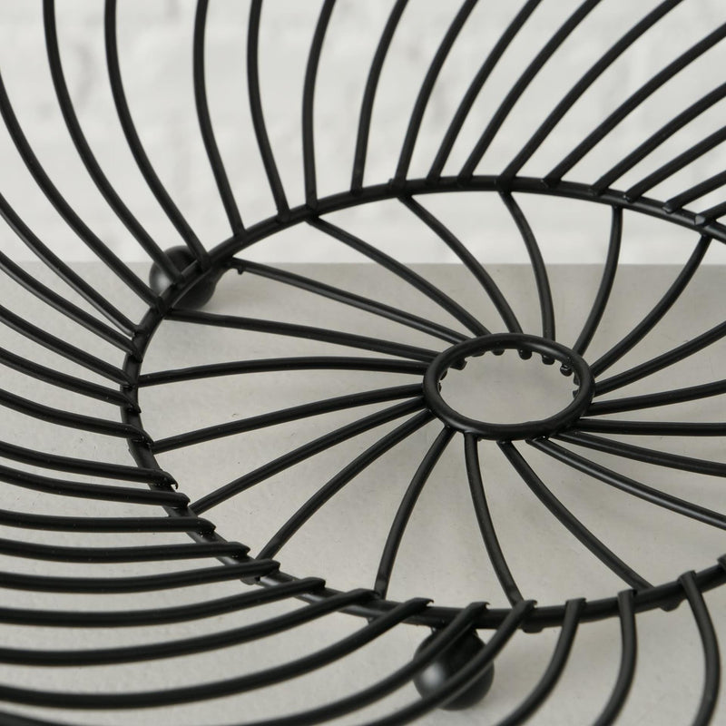 Load image into Gallery viewer, Boltze home schaal tabea metaal 2-delige set ã˜25 28cm zwart