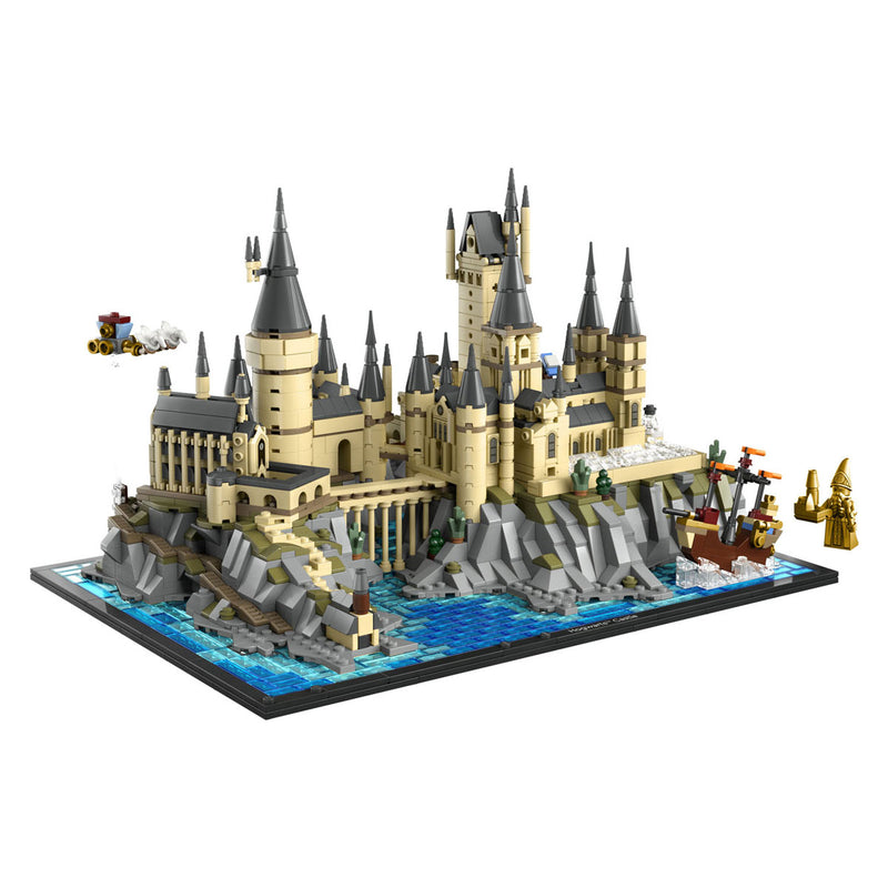 Afbeelding laden in galerijviewer, Lego harry potter kasteel zweinstein en terrein grote set voor volwassenen - 76419
