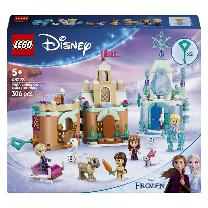 Load image into Gallery viewer, Lego disney princess 43278 mini kasteel van arendelle en elsa's ijspaleis