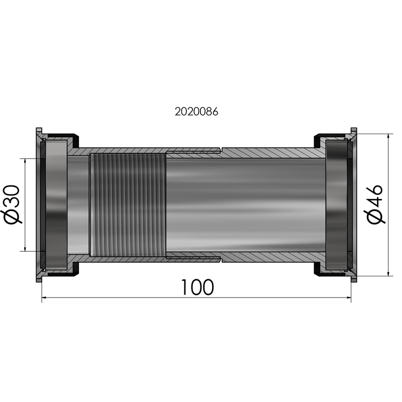 Load image into Gallery viewer, Elvedes twist fit pf30 fatbike voor 24mm shimano