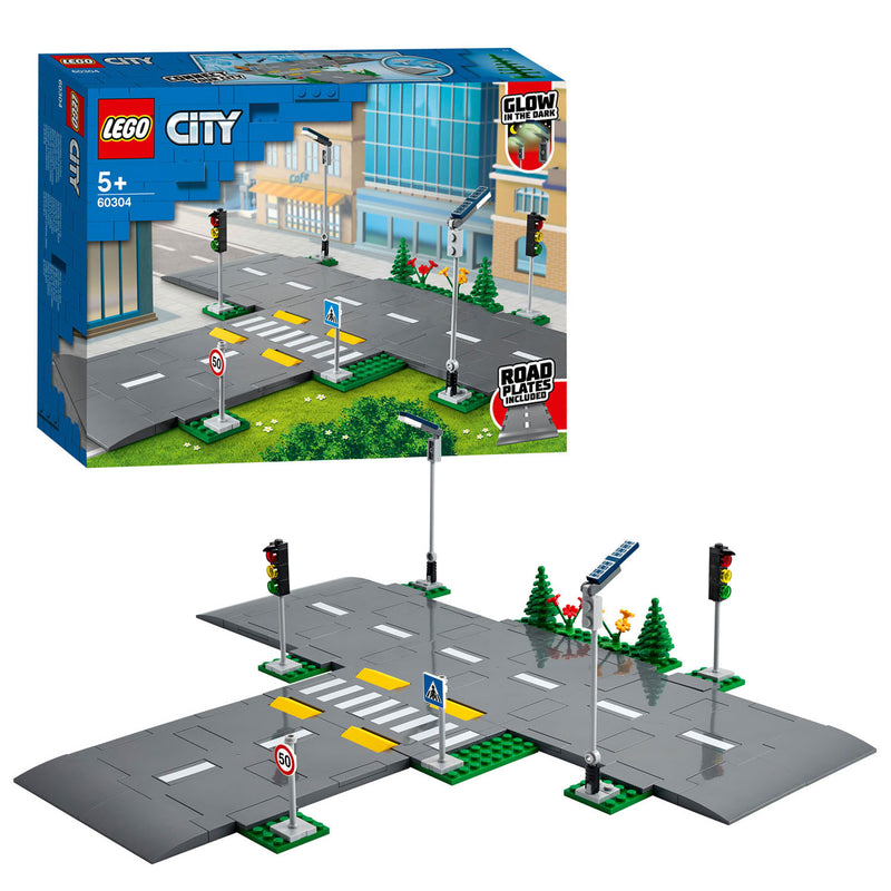 Load image into Gallery viewer, Lego city town 60304 wegplaten
