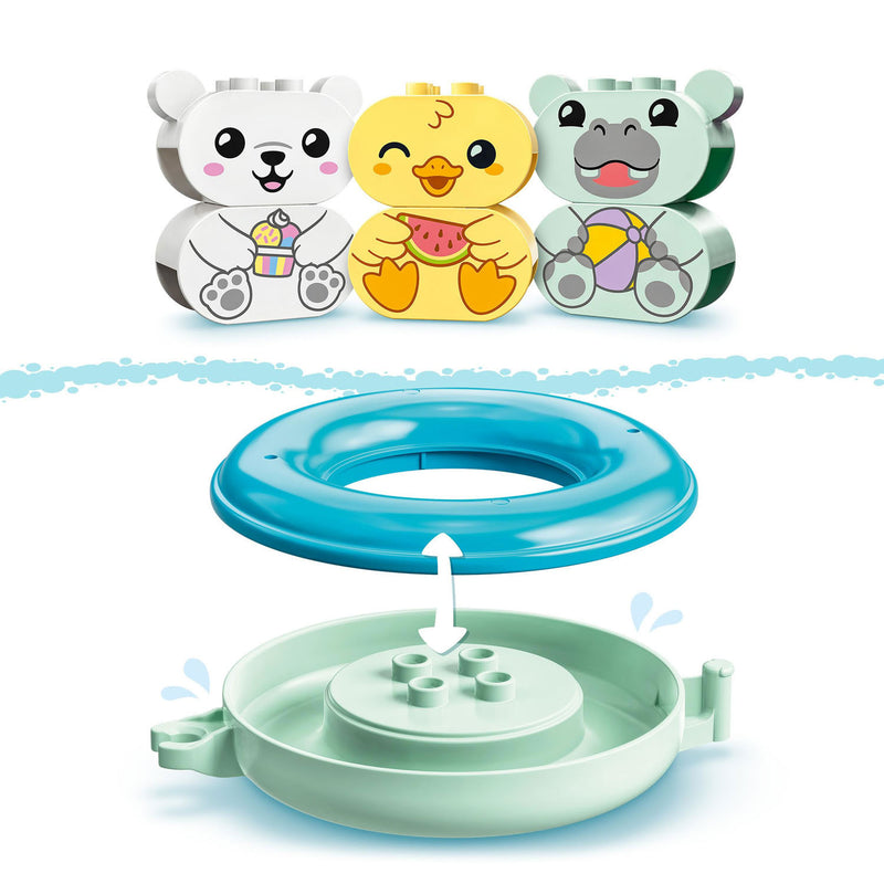 Load image into Gallery viewer, Lego duplo 10965 pret in bad: drijvende dierentrein