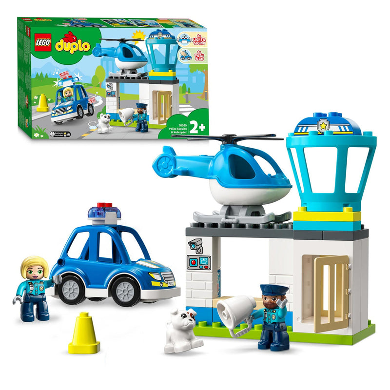 Load image into Gallery viewer, Lego LEGO Duplo 10959 Politiebureau Helikopter