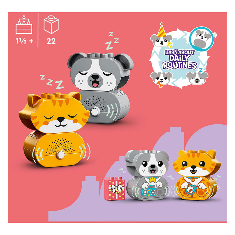 Load image into Gallery viewer, Lego duplo 10977 mijn eerste puppy kitten met geluiden