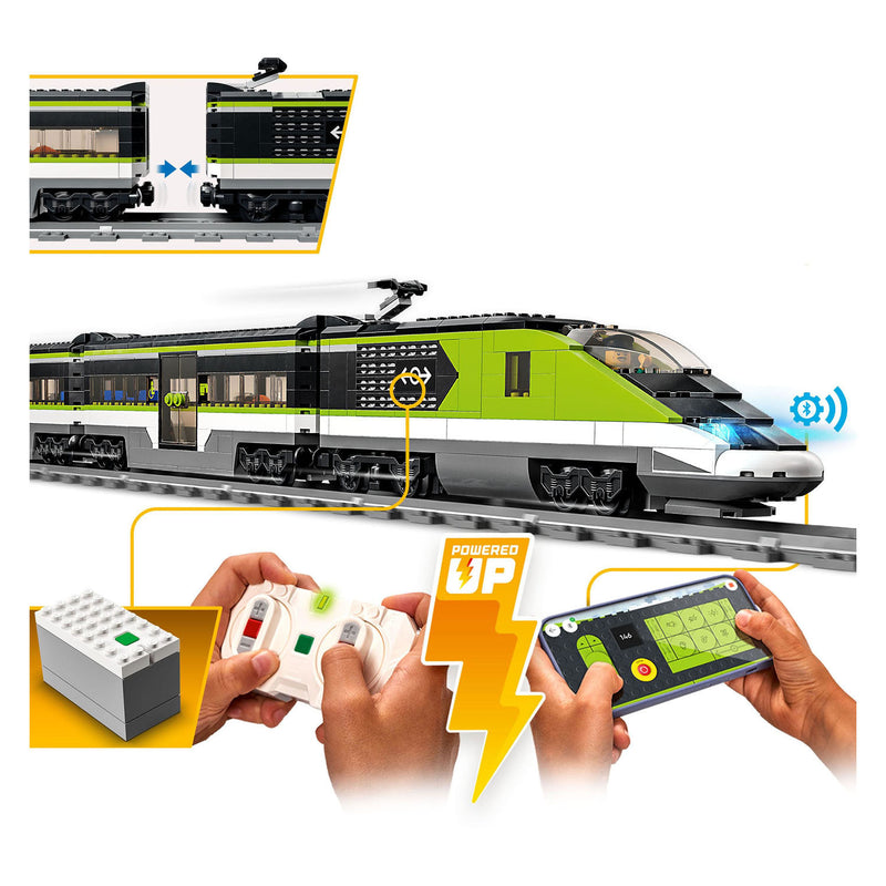 Load image into Gallery viewer, Lego city treinen passagierssneltrein - 60337