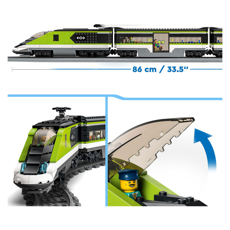 Load image into Gallery viewer, Lego city treinen passagierssneltrein - 60337
