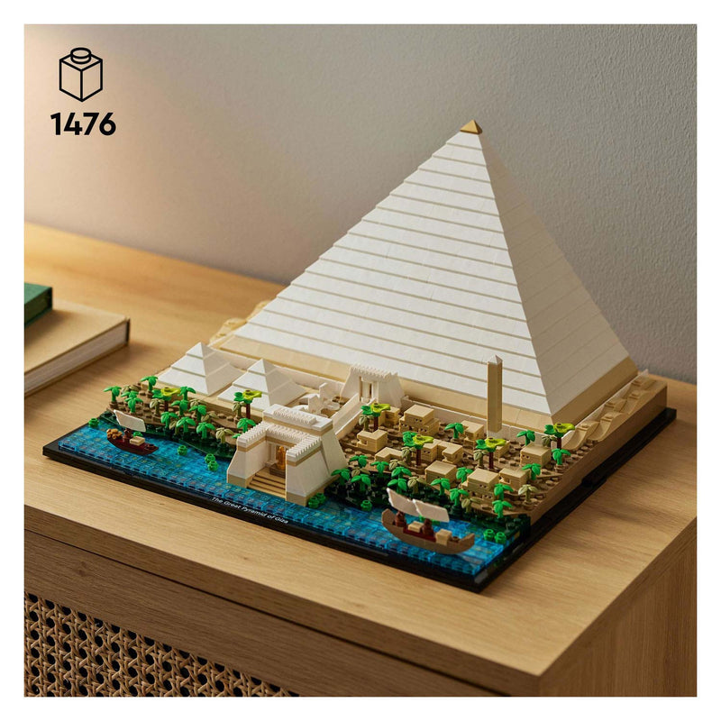 Afbeelding laden in galerijviewer, Lego architecture 21058 grote piramide van gizeh