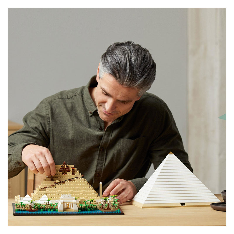 Afbeelding laden in galerijviewer, Lego architecture 21058 grote piramide van gizeh