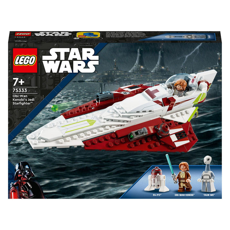 Load image into Gallery viewer, Lego star wars 75333 de jedi starfighter obi-wan kenobi