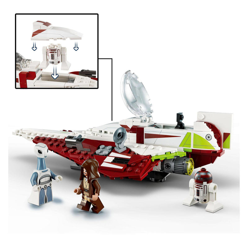 Load image into Gallery viewer, Lego star wars 75333 de jedi starfighter obi-wan kenobi