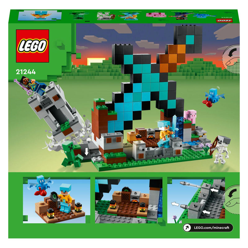 Load image into Gallery viewer, Lego LEGO Minecraft 21244 Uitvalbasis Zwaard