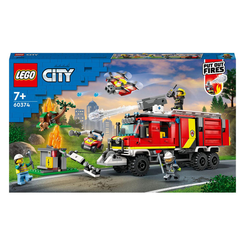 Load image into Gallery viewer, Lego city 60374 brandweerwagen