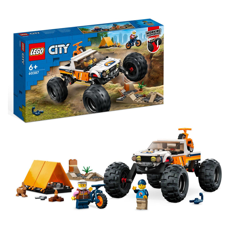 Load image into Gallery viewer, Lego LEGO City 60387 4x4 Terreinwagen Avonturen