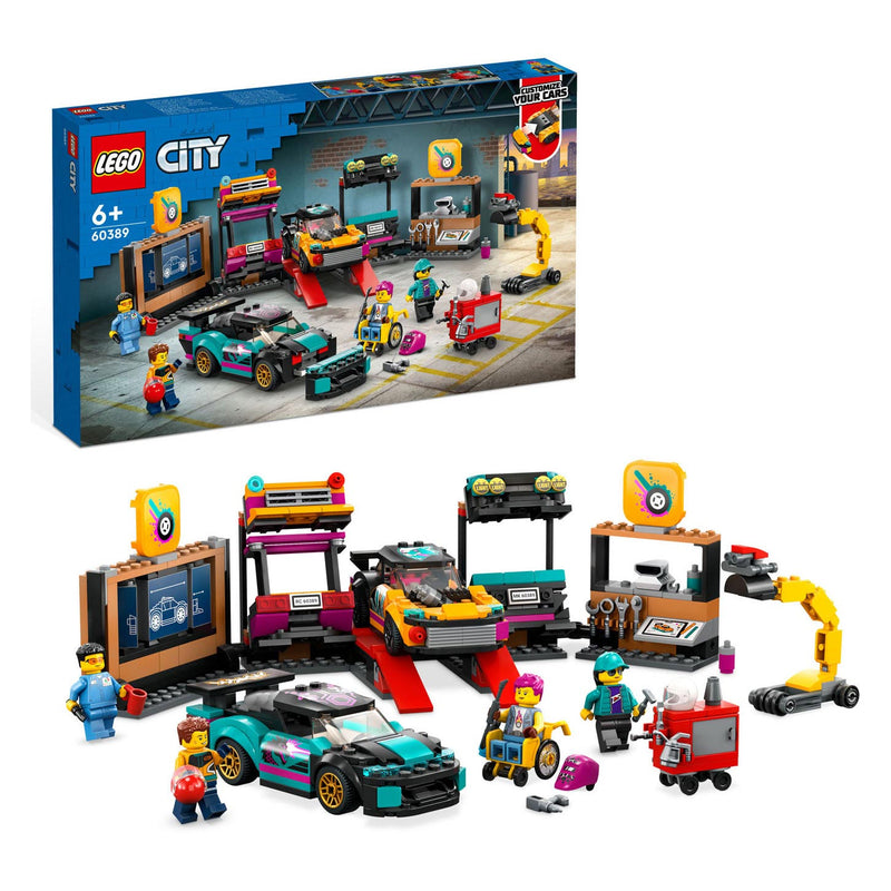 Load image into Gallery viewer, Lego LEGO City 60389 Garage voor Aanpasbare Auto's