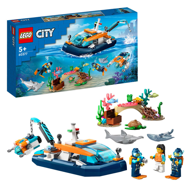 Load image into Gallery viewer, Lego LEGO City 60377 Verkenningsduikboot