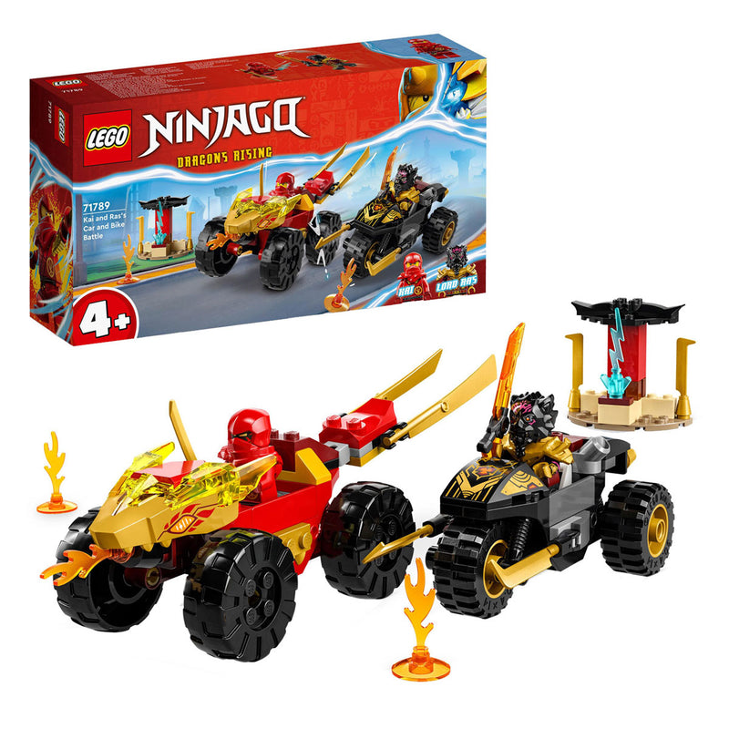 Load image into Gallery viewer, Lego LEGO Ninjago 71789 Kai en Ras' Duel Tussen Auto en Motor