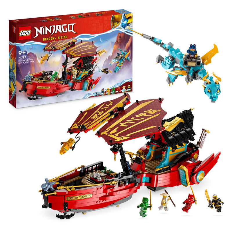 Load image into Gallery viewer, Lego LEGO Ninjago 71797 Destiny's Bounty - Race Tegen De Klok