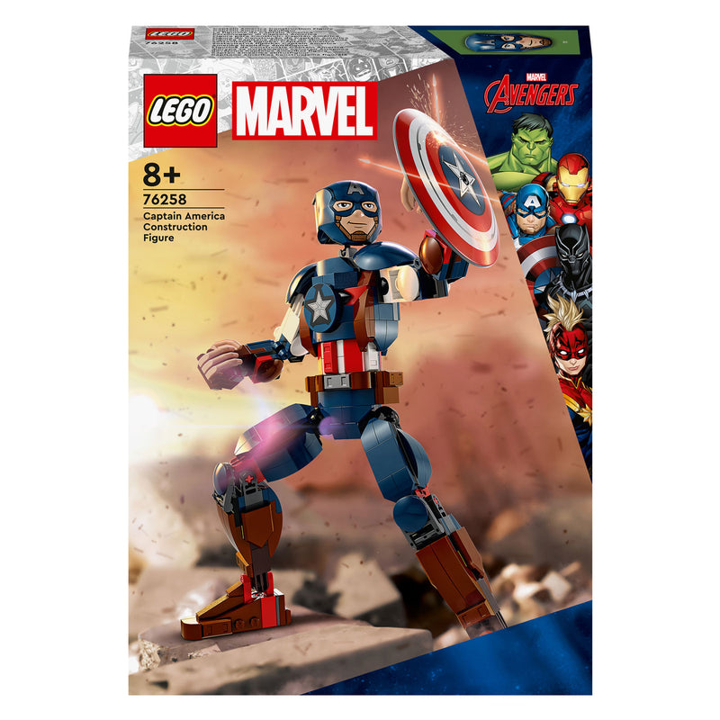Load image into Gallery viewer, Lego super heroes 76258 captain america bouwfiguur
