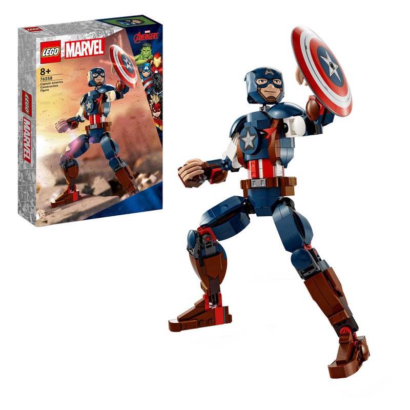 Load image into Gallery viewer, Lego super heroes 76258 captain america bouwfiguur