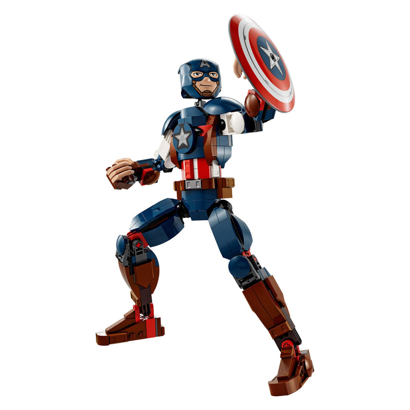 Afbeelding laden in galerijviewer, Lego super heroes 76258 captain america bouwfiguur
